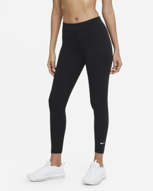 Legginsy damskie Nike NSW Essential 7/8 czarne - CZ8532-010