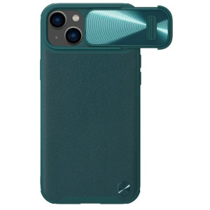Etui Nillkin CamShield Leather S Apple iPhone 14 zielone