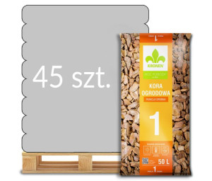 Kora ogrodowa frakcja drobna 8-20mm 50l Kronen - paleta 45 worków