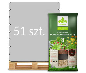 WYSOKA GRZĄDKA Podłoże uniwersalne (warstwa 3) 50l Kronen paleta 51 worków