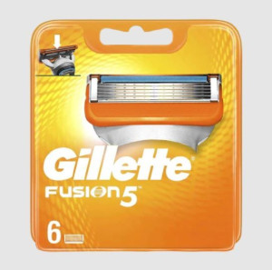 6x Ostrza do maszynek Gillette Fusion5 wkłady oryginalne