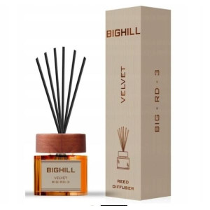 BIGHILL dyfuzor zapachowy z patyczkami, VELVET, 120 ml