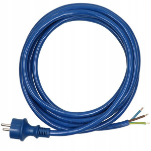 Przewód kabel z wtyczką Poliuretan IP44 3x1,5 3m