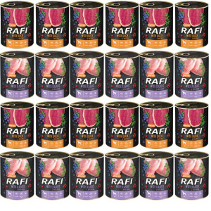 Rafi Karma Psa Mokra Mix Smaków 24 X 800g Puszka