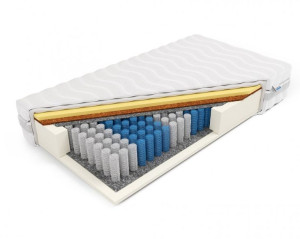 Frankhauer Materac pocket memory z kokosem Hynos Plus 120x200