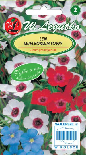 Nasiona Len wielkokwiatowy mieszanka, 1g