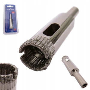 Otwornica Diamentowa 12 Mm Do Szkła Płytek Gresu