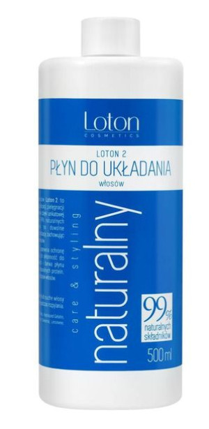 Płyn do układania włosów LOTON 2 500 ml - trwała i profesjonalna stylizacja