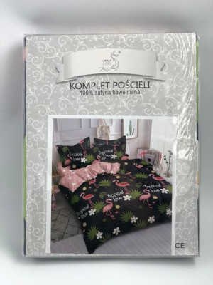 Komplet pościeli 200x220 cm z prześcieradłem
