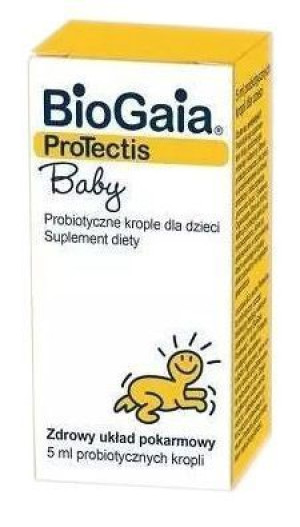 BioGaia probiotyczne krople dla dzieci, odporność, 5ml