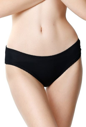 Damskie figi Agnes wygodne 44 czarny