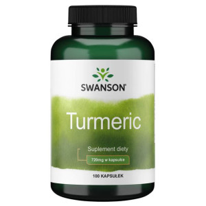 SWANSON Kurkuma 720 mg 100 kaps.