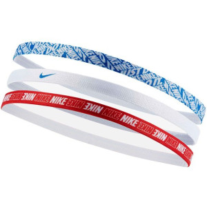 Opaska nike printed headbands 3pk n0002560495os