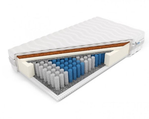 Frankhauer Materac pocket kokos z lateksem Ares Plus 80x200
