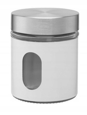 POJEMNIK biały 320 ml puszka na żywność przyprawy