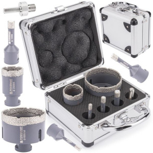 Zestaw 5X Otwornic Diamentowe Koronek Adapter M14