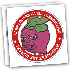 Naklejki karne Burak 50 szt