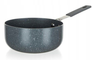 RONDELEK rondel GARNEK 14 cm MAŁY GRANITE z rączką