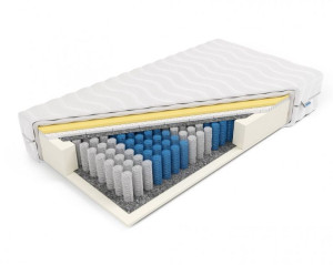 Frankhauer Materac pocket memory z lateksem Hades 90x190