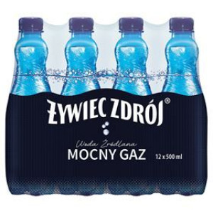 Żywiec Zdrój Mocny Gaz 500 Ml 12 Sztuk