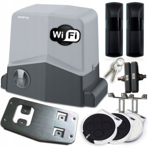 Napęd Do Bramy Przesuwnej - Zestaw - Z Wifi Piloty