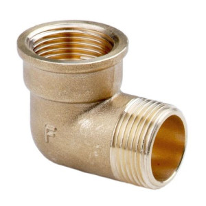 Kolano Mosiężne Nyplowe Gz/gw 3/4 Cala