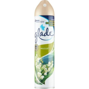 Glade Muguet, odświeżacz powietrza, spray, 300 ml
