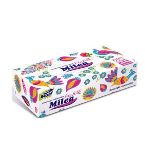 Milea, chusteczki higieniczne, kartonik, 170 szt.