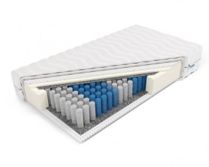 Frankhauer Materac pocket z lateksem obustronnym Eris 90x200