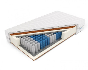 Frankhauer Materac pocket z kokosem obustronnym Tytan 80x200