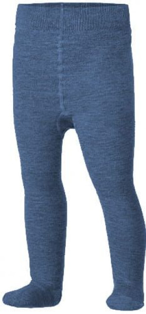 Sówka rajstopki bawełna  melanż jeans  - 86-92