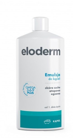 Eloderm emulsja do kąpieli do suchej skóry 400 ml