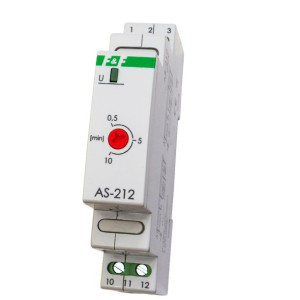 Automat schodowy AS-212 230V 0,5-10min 16A F&F