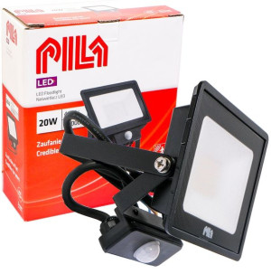 Naświetlacz led 20W 4000K IP65 czujnik ruchu PILA