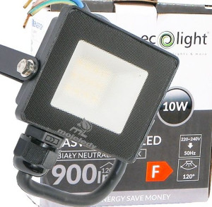 Naświetlacz LED slim 10W 800lm 4000K EC79854