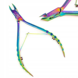 Cążki do skórek paznokci Lexwo 5mm #135 multicolor
