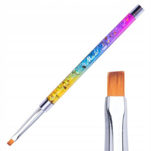 Mollylac Pędzelek Do Żelu Kwadratowy Pro Gel #6