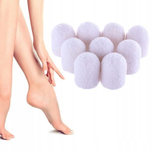 100x KAPTUREK ścierny ABS PODO 13mm #60 pedicure