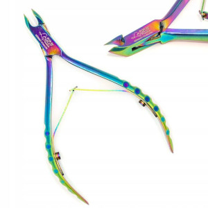 Cążki do skórek paznokci Lexwo 3mm #135multicolor