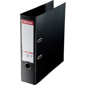 Segregator A4/80mm czarny ESSELTE PLUS VIVIDA No.1 81187