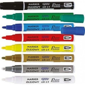 Marker olejowy GR-25 zielony GRAND
