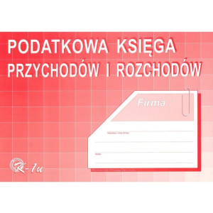 K-1u Podatkowa księga przychodów i rozchodów A4 offset MICHALCZYK&PROKOP