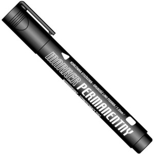 Marker permanentny czarny KM102-VO TETIS