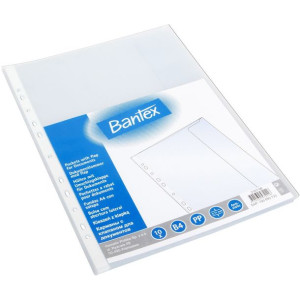 Obwoluta krystaliczna A4 PP 80mic (25szt) BANTEX 400096105
