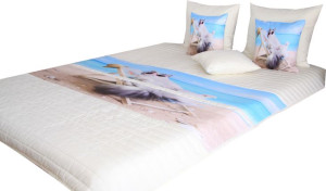 Narzuta Pikowana 3d 170x210 Na Łóżko Elegancka Kot
