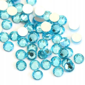 Cyrkonie szklane szlifowane Aquamarine SS5 50 szt