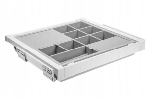 Szuflada Organizer Elite Gtv 60 600 Dociąg Biała Wg-przeg60-10