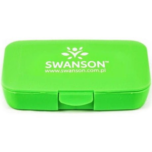 Pillbox - organizer na leki (zielony)