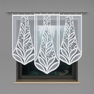 PAULINA Panel żakardowy 140x60 biały