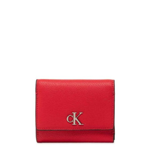 Portfel marki Calvin Klein model K60K610107 kolor Czerwony. Akcesoria Damsk